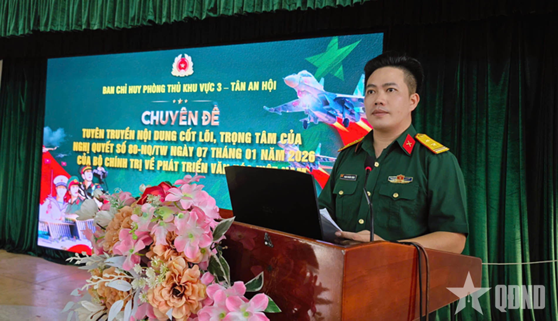 Đẩy mạnh tuyên truyền nâng cao kiến thức pháp luật cho bộ đội